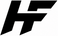 Black logo with stylized 'HF' on a white background