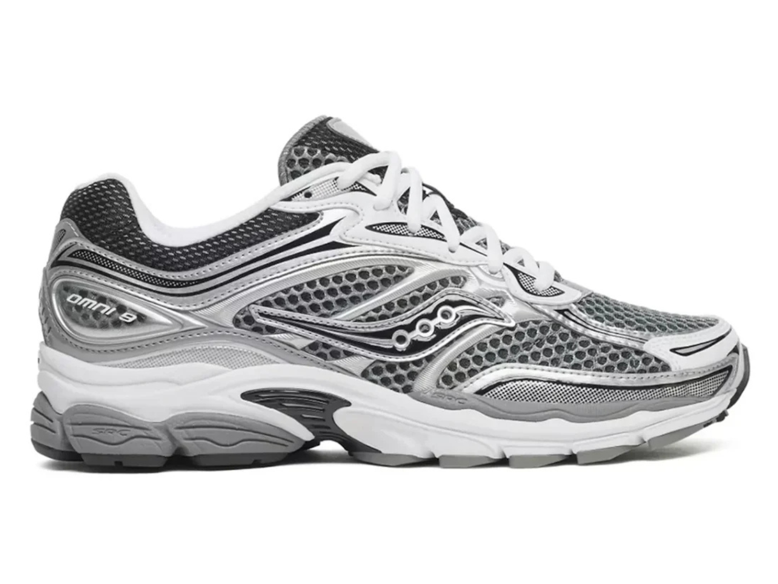 Saucony Progrid Omni 9 Grey Silver  "UK 5"